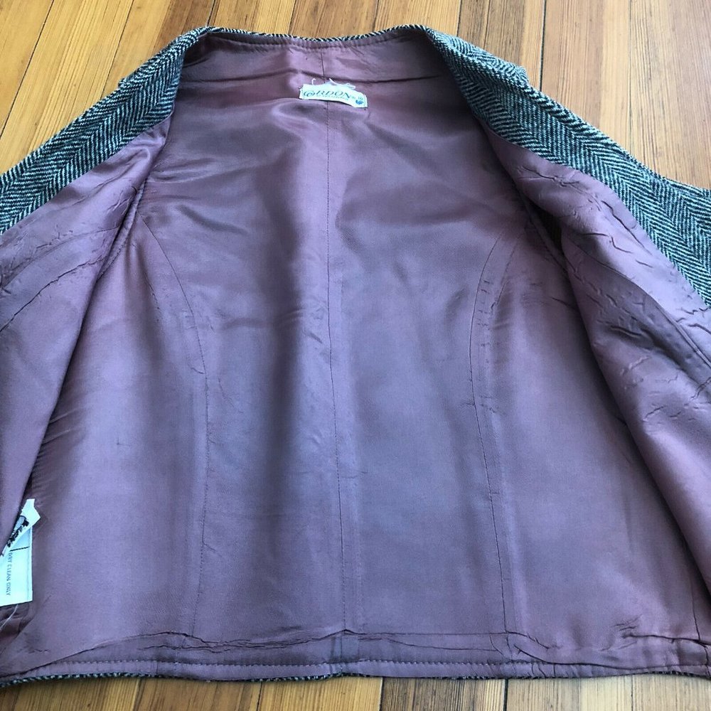 Gordon of Philadelphia Women's Wool Vest sz 10 - Picture 6 of 10